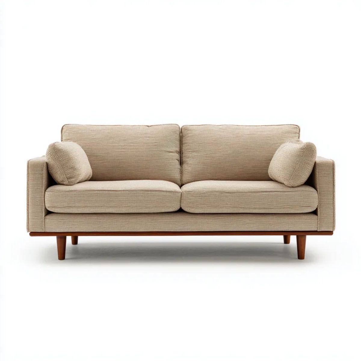 Sofa, Podwójna sofa w poliestrze, 170 x 85 x 84 cm, prostokątna