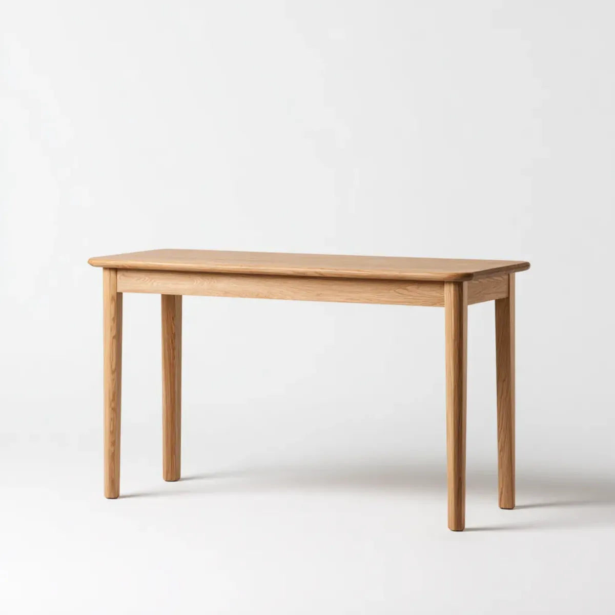 Konsola pokoju dziennego w dębie naturalnym 120 x 40 x 75 cm prostokątna
