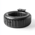 Basen, Czarna Jacuzzi okrągłe w PVC 180 x 65 cm