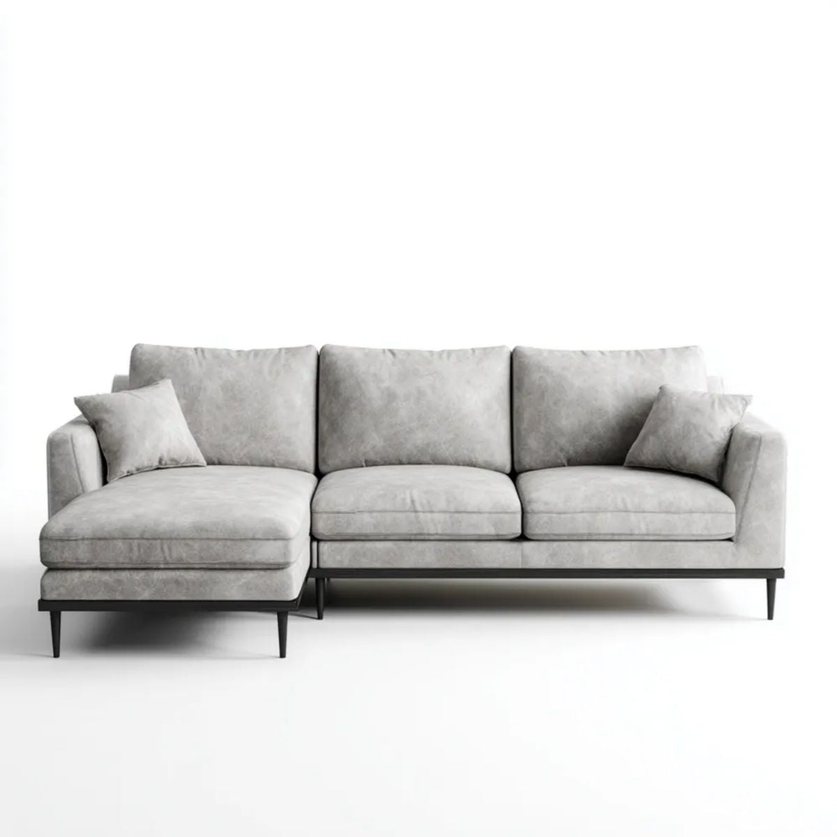 Sofa, 3 fotele sofa w poliestrze ephelvelt z 3 fotelami 260 x 160 cm