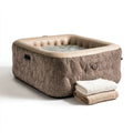 Basen, Plac nadmuchiwane spa w PVC i poliestrze 185 x 185 x 68 cm