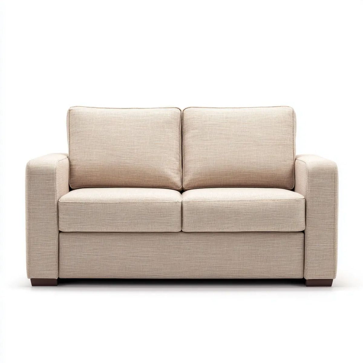 Sofa, Podwójna sofa w poliestrze, prostokątna kształt prostokątna, 160 x 90 x 85 cm