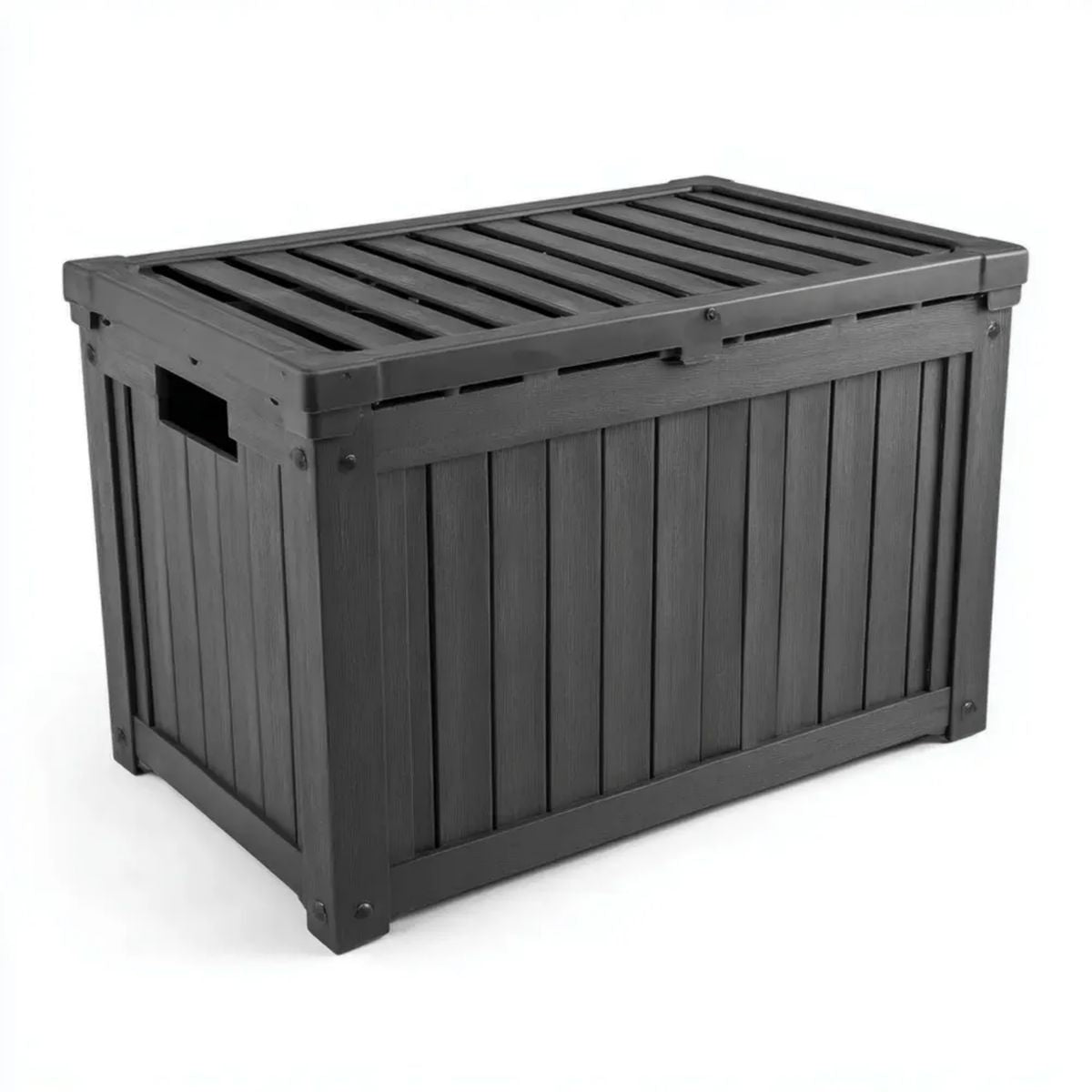 Szafka do przechowywania, Czarne polipropylenowe pudełko tekturowe 80 x 45 x 55 cm