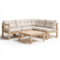Sofa ogrodowa, Meble ogrodowe d, 208 x 208 cm