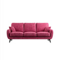 Sofa, 3-osobowa poliestrowy Prosta sofa, 210 x 88 x 86 cm
