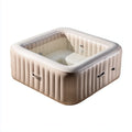 Basen, Plac nadmuchiwane spa w PVC 180 x 180 x 65 cm 4 siedzenia