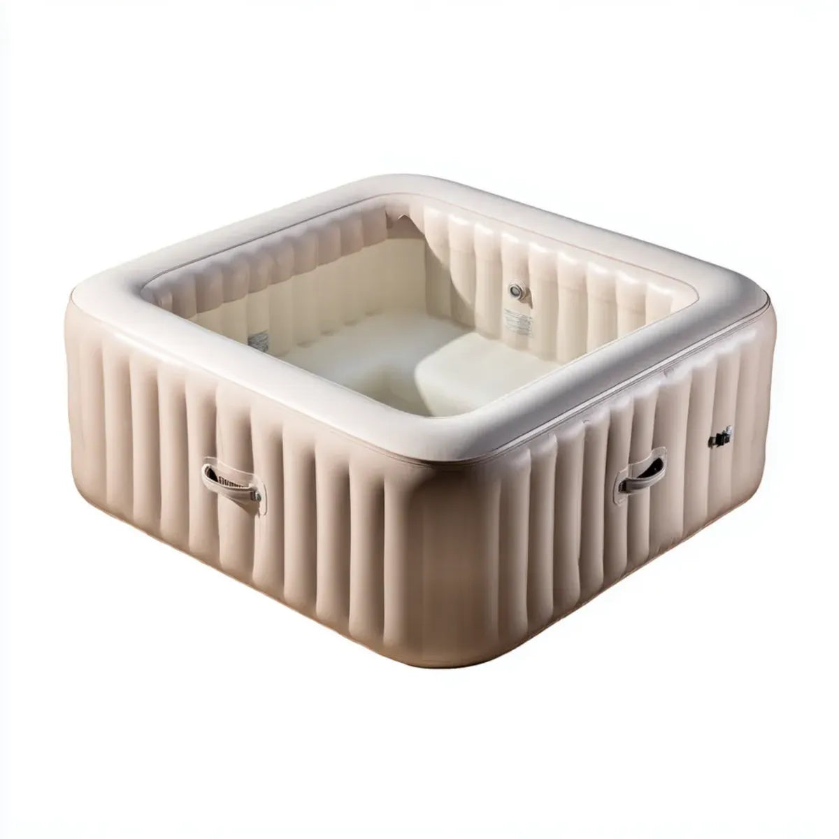 Basen, Plac nadmuchiwane spa w PVC 180 x 180 x 65 cm 4 siedzenia
